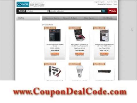 mcm expo store discount code